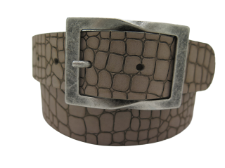 Ledergurt Branding Kroko 40mm (11074/72-40)